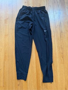 Nike Black Dri-FIT Running Shorts with Internal Drawcord